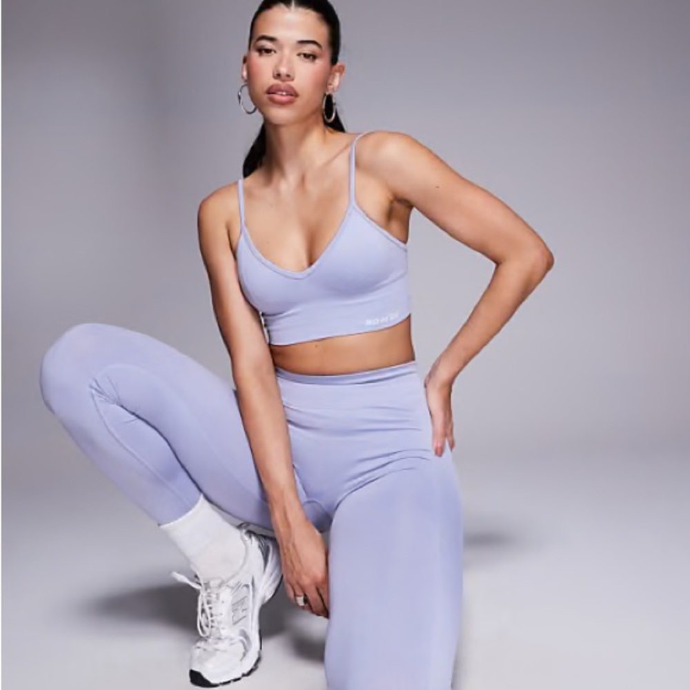 Bo+ Tee Lavender workout set